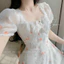 ĐẦM VOAN HOA vintage PHỐI REN (CÓ MÚT NGỰC) đẹp tựa nàng thơ Monfashion
