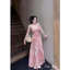 Đầm thời trang nữ thiết kế gợi cảm xinh xắn chất Voan cao cấp siêu xịn áo 2 dây không tay có mút váy maxi dáng xoè bèo M