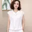 Áo Trung Niên Nữ Cổ Nơ Thanh Lịch Chất Vải Đũi Tơ Hàn Mềm Mát (TN04)