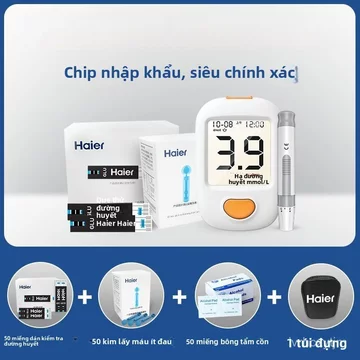 Máy đo đường huyết độ chính xác cao, thiết bị đo đường huyết tự động dùng tại nhà cho bệnh nhân tiểu đường. VGM74