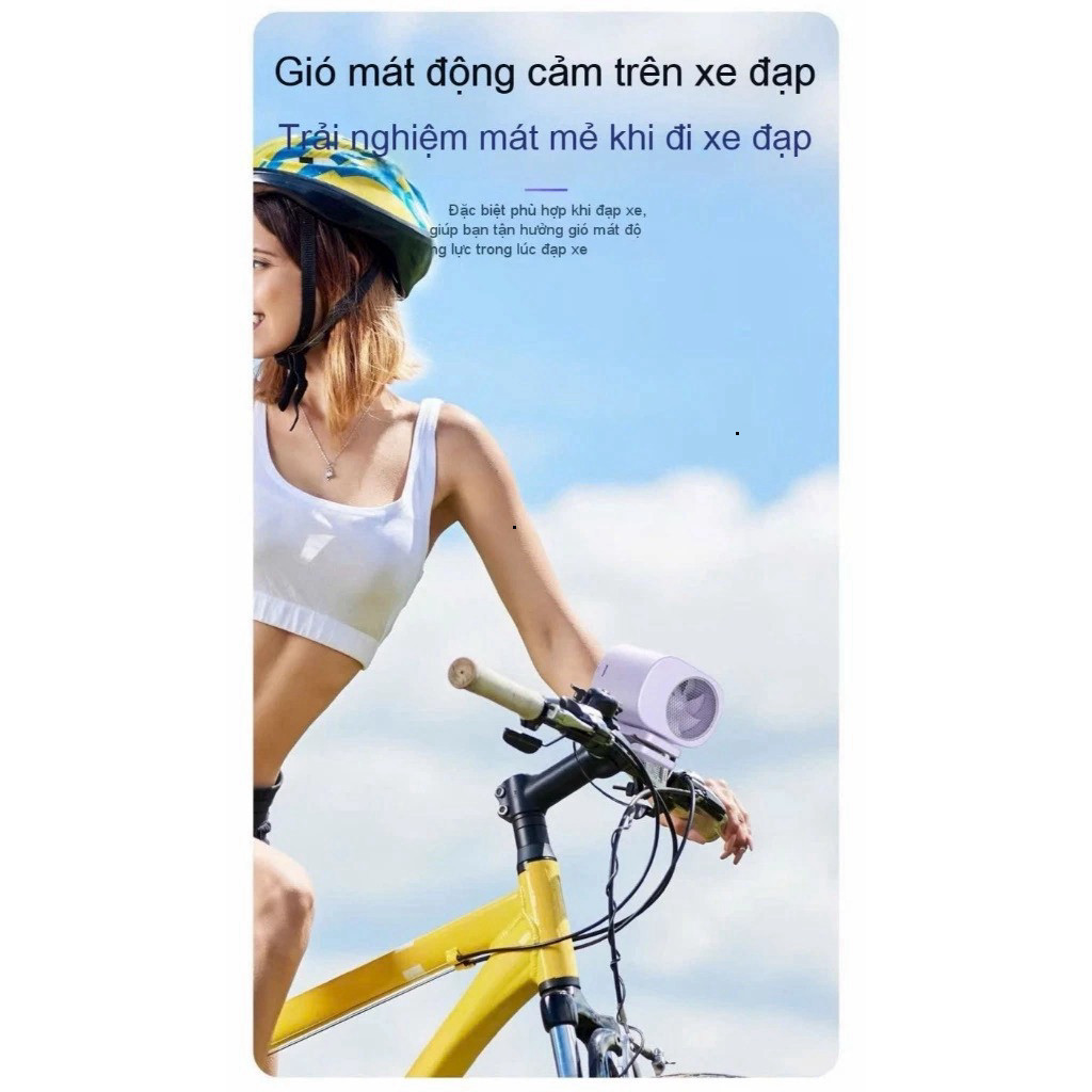 Quạt Đeo Kẹp Thắt Lưng Mini T510-199 Gió Mạnh Mẽ Có Màn Hình LED Dùng Đi Chơi Đạp Xe Công Trình Thể Thao 06 ntt95