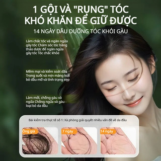 Xà bông gội đầu Tam Giác, kiểm soát dầu và gàu, làm sạch dịu nhẹ, ngăn ngừa rụng tóc hiệu quả, phục hồi tóc hư tổn.