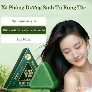 Xà bông gội đầu Tam Giác, kiểm soát dầu và gàu, làm sạch dịu nhẹ, ngăn ngừa rụng tóc hiệu quả, phục hồi tóc hư tổn.