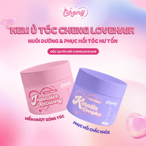 Kem ủ tóc Chenglovehair siêu mềm mượt, phục hồi tóc, hũ 300ml tiện lợi | Chenglovehair, Chenglovehairs