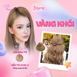 Thuốc nhuộm tóc VÀNG SÁNG KHÓI - VÀNG TRO - VÀNG KHÓI không cần thuốc tẩy tóc | Chenglovehairs, Chenglovehair