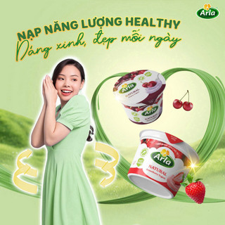 Sữa chua nguội Arla Đức vỉ 6 hộp (100g) cho bé từ 1 tuổi - Sữa chua hữu cơ Organic - Minizon Kids
