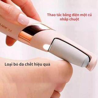 Máy Chà Gót Chân Điện Mini 2 Tốc Độ Có Đèn Led – Làm Mịn Gót Chân Nứt Nẻ, Sần Sùi Nhanh Chóng