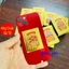 Sỉ 5 Miếng Decal Lá Vàng Ngũ Lộ Thần Tài Dán Ví Bóp Dán Điện Thoại Hút Tài Lộc May Mắn