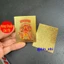 Sỉ 5 Miếng Decal Lá Vàng Ngũ Lộ Thần Tài Dán Ví Bóp Dán Điện Thoại Hút Tài Lộc May Mắn