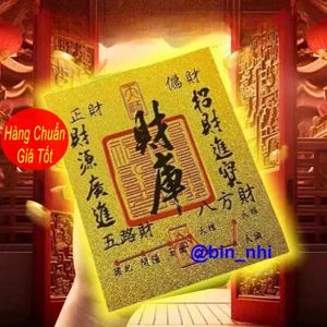 Lá Vàng Tài Khố Thu Hút Tài Lộc May Mắn Phong Thủy