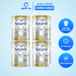 Sữa Aptamil Úc Profutura Synbiotic đủ số 1-2-3 lon 900g - Sữa bột hỗ trợ tiêu hóa, miễn dịch