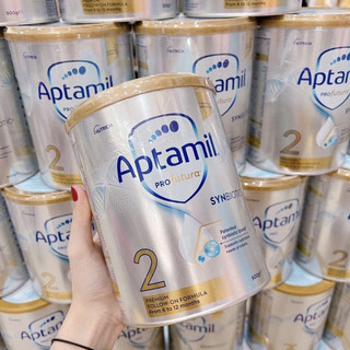 Sữa Aptamil Úc Profutura Synbiotic đủ số 1-2-3 lon 900g - Sữa bột hỗ trợ tiêu hóa, miễn dịch