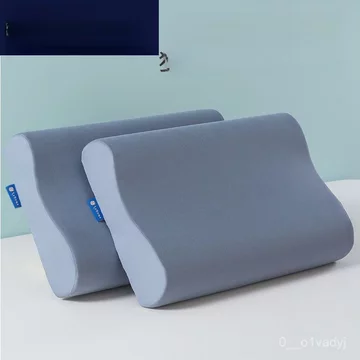 LEHOME Bộ gối lõi mút hoạt tính Cat Belly - Một cặp gối kê cổ dùng trong nhà, gối hỗ trợ cổ cho người lớn.
