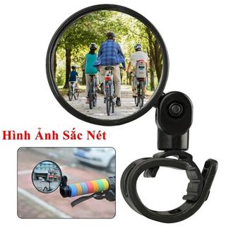GƯƠNG CHIẾU HẬU XE ĐẠP 360° 1 CẶP | GƯƠNG TRÒN HD XOAY 3 TRỤC GƯƠNG TAY LÁI XE ĐẠP MTB ROAD TOURING
