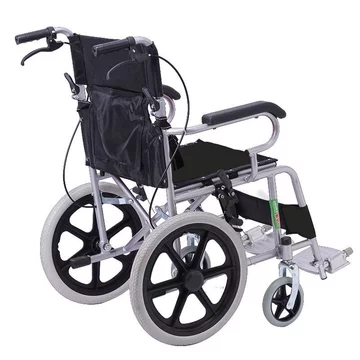 Xe lăn có thể gấp gọn và nhẹ. Xe lăn dành cho người già, xe lăn di động bằng tay cho trẻ em, xe lăn nhỏ không bơm hơi vớ