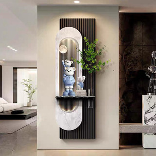 Hàng loại 1 Tranh gấu 3D đèn led tráng gương hiện đại, tranh cắm hoa, treo phòng khách, cầu thang,cửa hàng