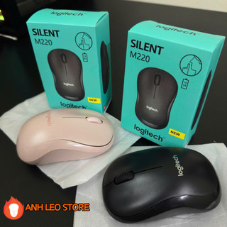 Chuột Không Dây Logitech M220 Silent Bluetooth, Văn Phòng Giảm Tiếng Ồn, Tặng USB & Pin