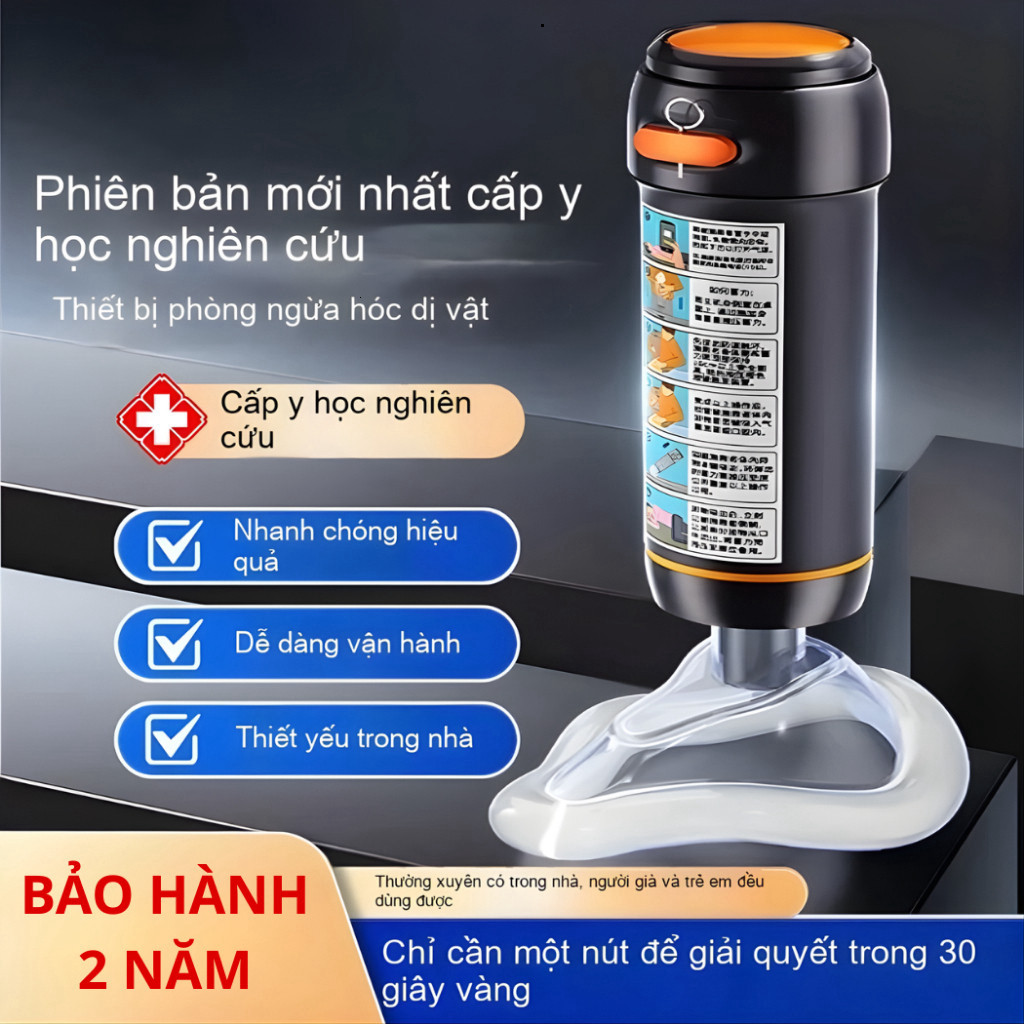 Dụng Cụ Hút Dị Vật Mắc Nghẹn Cho Trẻ Em và Người Lớn, Thiết Bị Sơ Cứu Khẩn Cấp 09 ntt95
