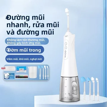 Máy rửa mũi điện cho trẻ em và người lớn, dụng cụ làm sạch mũi, thiết bị rửa mũi, thuốc xịt mũi trị viêm mũi, thiết bị v