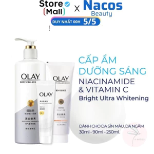 Dưỡng Thể OLAY Body B3 Vitamin C Optic Glow Radiance Cấp Ẩm Sáng Da Bật Tone Nacos Shop
