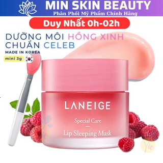 [ TEM PHỤ CTY ] Mặt Nạ Ngủ Môi LANEIGE Lips Sleeping Mask Face - Mặt Nạ Ngủ Dưỡng Ẩm Môi, Phục Hồi Môi Thâm LT