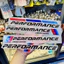 King Decal Tem Logo Sticker Peformance in decal trong dán xe trắng