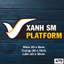 King Decal Mẫu tem decal dán xe XANH SM dán cho xe ô t, chất liệu decal chống nước - Mã 479
