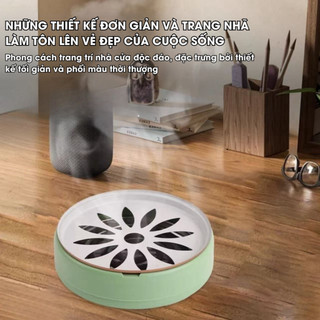 Hộp đựng hương muỗi kèm khay tách hương, đựng nhang muỗi có nắp đậy chống bỏng an toàn THM01
