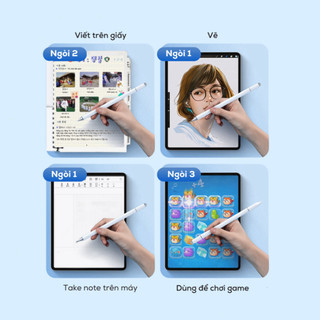 Bút Cảm Ứng Đa Năng 3IN1 Tương Thích Điện Thoại Máy Tính Bảng Laptop, Bút Đa Năng Hít Máy Tính Bảng Xịn Sò - BCU01