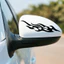 King Decal Bộ 2 Tem Lửa Phản Quang Dán Ô Tô , Xe Máy [ 1 Đôi ]