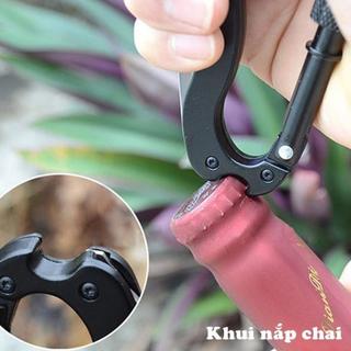 Dao Đa Năng Mini Carabiner EDC – Dao Gấp Bỏ Túi Tiện Ích, Dao Mini Du Lịch, Dao Cắm Trại Nhỏ Gọn