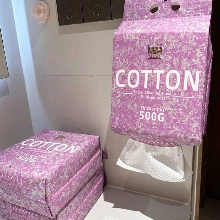 Khăn Giấy Khô Đa Năng Rút Đáy Chất Liệu Cotton Mềm Min, An Toàn Sử Dung Cho Cả Gia ĐÌnh 10 ntt95