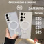 Ốp Lưng Samsung S24 Ultra S24 Plus S25 ULTRA S25 Plus S25 FE S26 ULTRA S26 PLUS S23 Plus S23 Ultra Từ Tính Sạc Không Dây