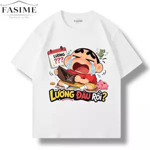 Áo phông in hình ngộ nghĩnh - 100% cotton 2 chiều, dày dặn, kiểu dáng Unisex cho 50-75kg