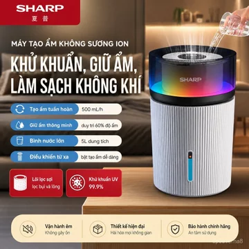 Máy tạo độ ẩm không phun sương dùng trong gia đình, máy tạo độ ẩm cho phòng ngủ, máy lọc không khí và tạo độ ẩm, hoạt độ