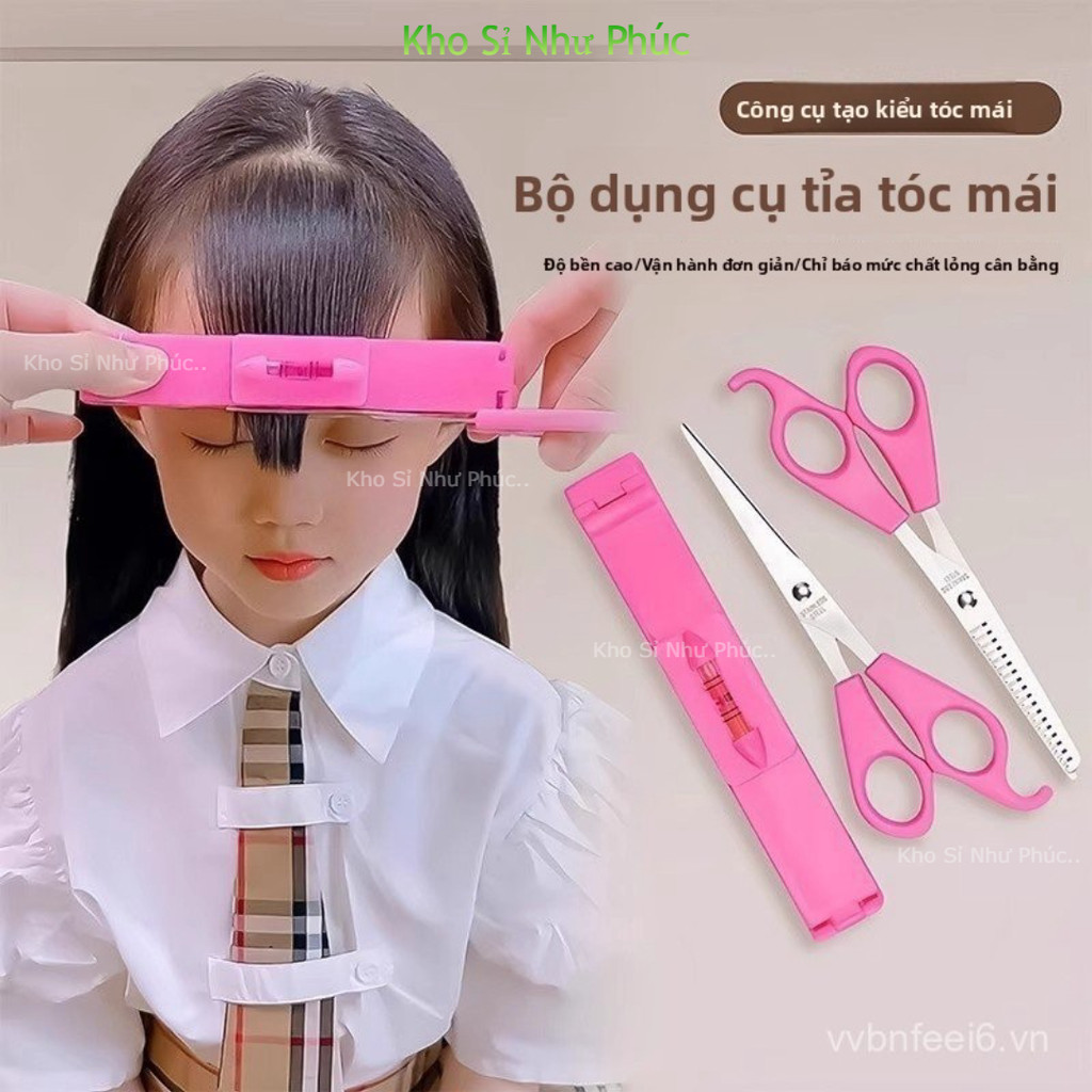 Trẻ Em Cắt Tỉa Nổ Dụng Cụ Tiện Dụng Bé Gái Cắt Tóc Hộ Gia Đình Cô Gái Phụ Kiện Tóc Riêng Bé Cắt Tóc