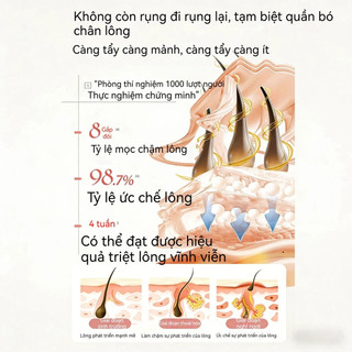 [Rẻ nhất shopee] Kem Tẩy Lông Body & Bikini Tặng Gel Dưỡng Da + Que Gạt – Tẩy Lông Nhanh Dịu Nhẹ
