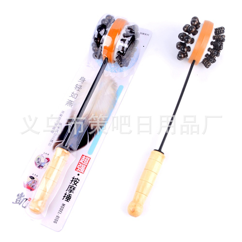 PVN61070 Gậy đấm lưng massage gãi ngứa cơ thể, cây đấm lưng thư giãn đa năng, tay cầm chắc chắn 02