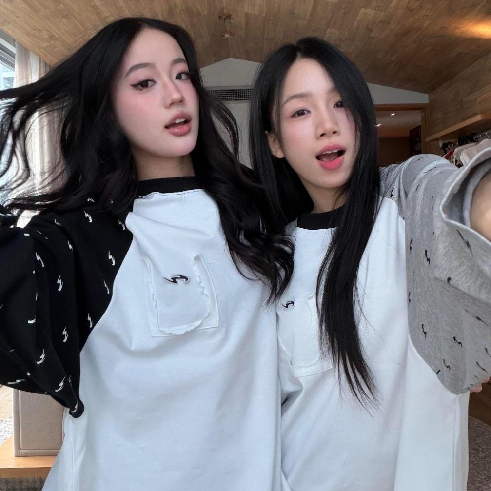 MONO WHISPER LONGSLEEVE - Áo tay dài form rộng 280GSM Whose Studio nam nữ Mintt.house