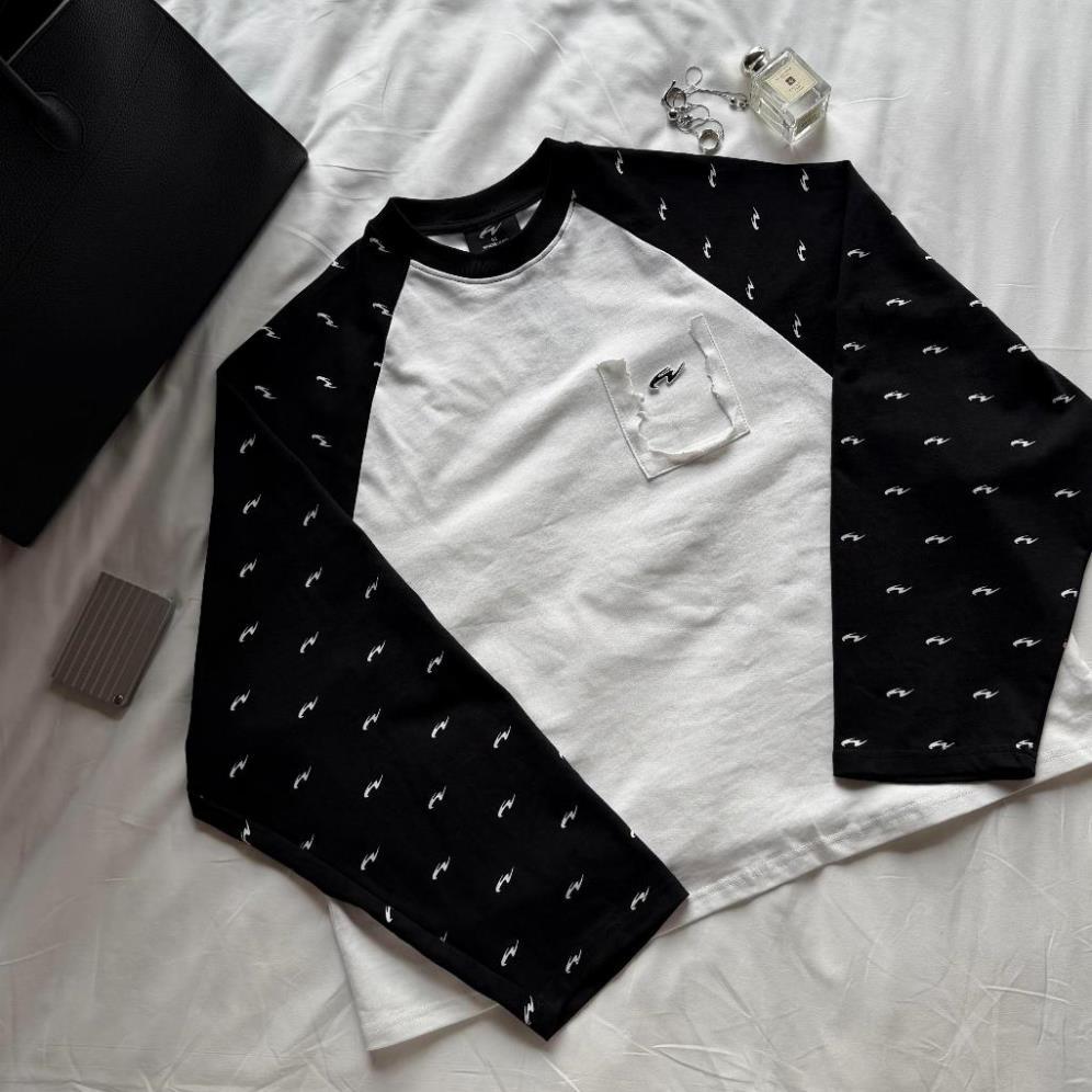 MONO WHISPER LONGSLEEVE - Áo tay dài form rộng 280GSM Whose Studio nam nữ Mintt.house