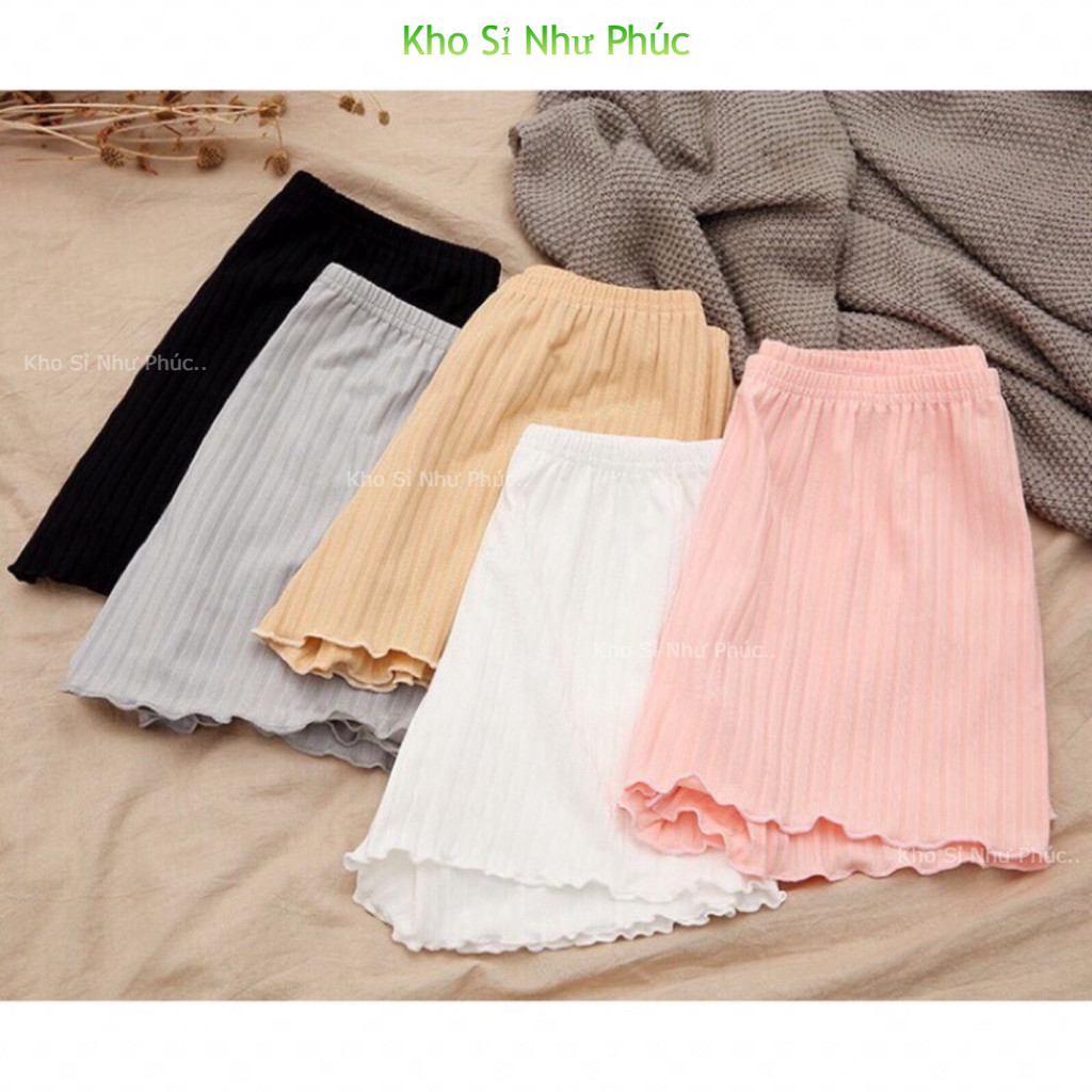 Quần mặc trong váy hộp set 5 cái - quần bảo hộ - quần mặc ngủ