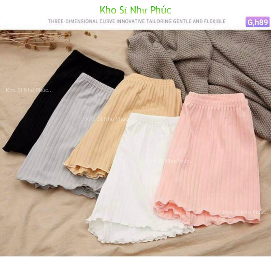 Quần mặc trong váy hộp set 5 cái - quần bảo hộ - quần mặc ngủ