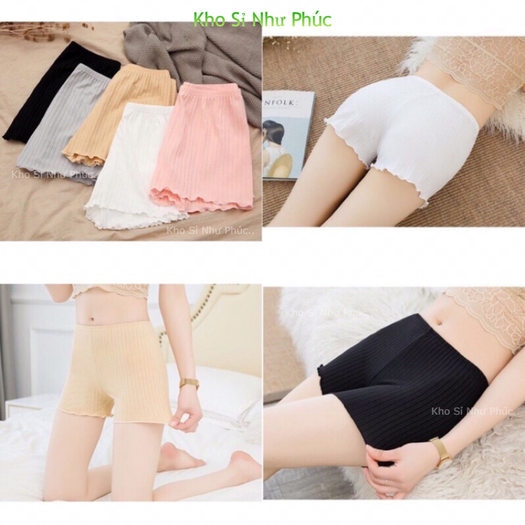 Quần mặc trong váy hộp set 5 cái - quần bảo hộ - quần mặc ngủ