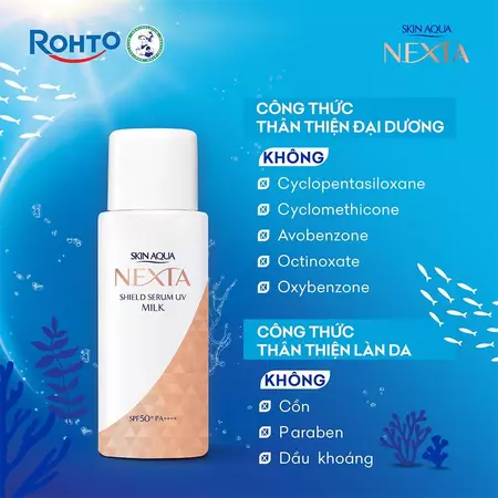 Sữa Serum chống nắng SKIN AQUA NEXTA SHIELD SERUM UV MILK 50g