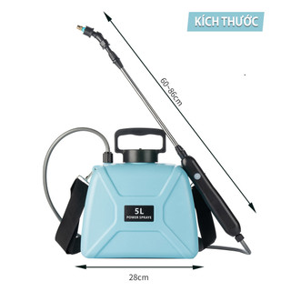 Bình Xịt Nước Tưới Cây Chạy Điện 5L Tiện Dụng, đa năng. Bảo hành 3 tháng