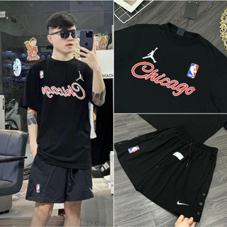 Bộ Quần Áo Nam Chica.go Jo Đan In Chữ Siêu Đẹp - Bộ Quần Áo Nam Chica.go Jo Đan Mùa Hè Cao Cấp 2025 2026.....