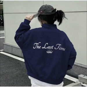 Áo Khoác Nỉ Nam Nữ The-Last-Timee, Áo Khoác Zip Form Boxy Viralwear Unisex, Nỉ Cao Cấp Thiết KếHot Trend 2025 2026.....