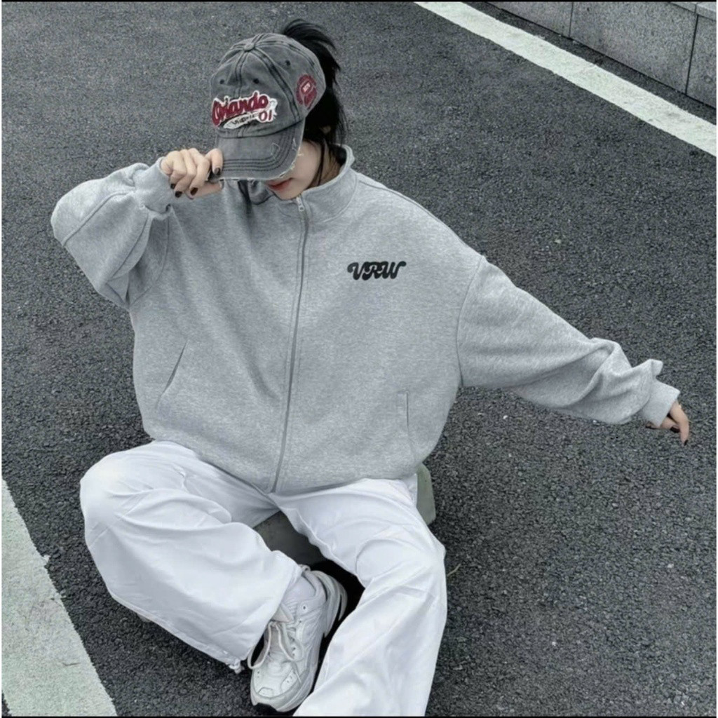 Áo Khoác Nỉ Nam Nữ The-Last-Timee, Áo Khoác Zip Form Boxy Viralwear Unisex, Nỉ Cao Cấp Thiết KếHot Trend 2025 2026.....