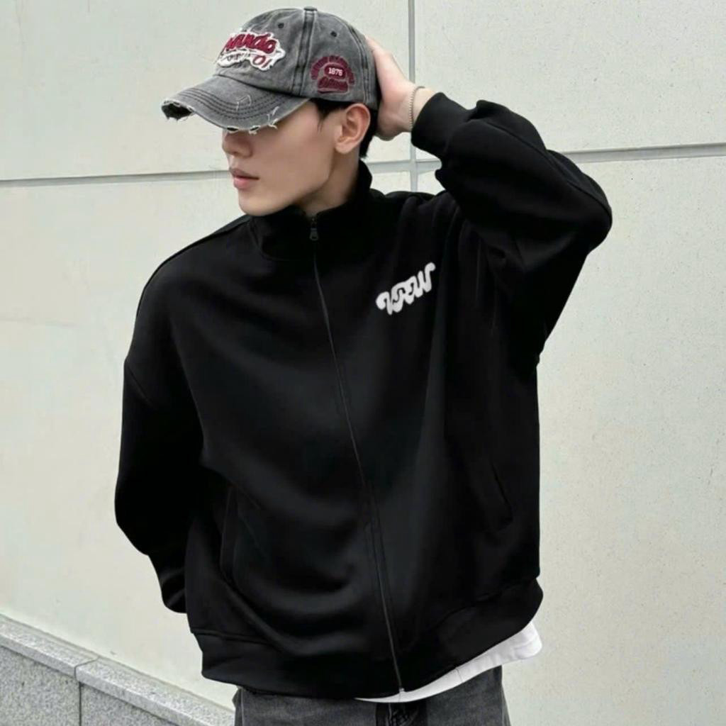 Áo Khoác Nỉ Nam Nữ The-Last-Timee, Áo Khoác Zip Form Boxy Viralwear Unisex, Nỉ Cao Cấp Thiết KếHot Trend 2025 2026.....