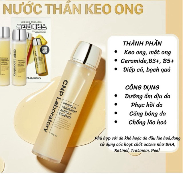 NƯỚC THẦN KEO ONG CNP PROPOLIS TREAMENT AMPULE ESSENCE